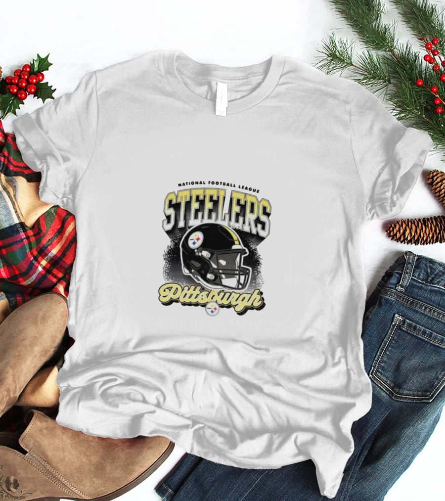 National Football League Steelers Pittsburgh Helmet T-Shirt