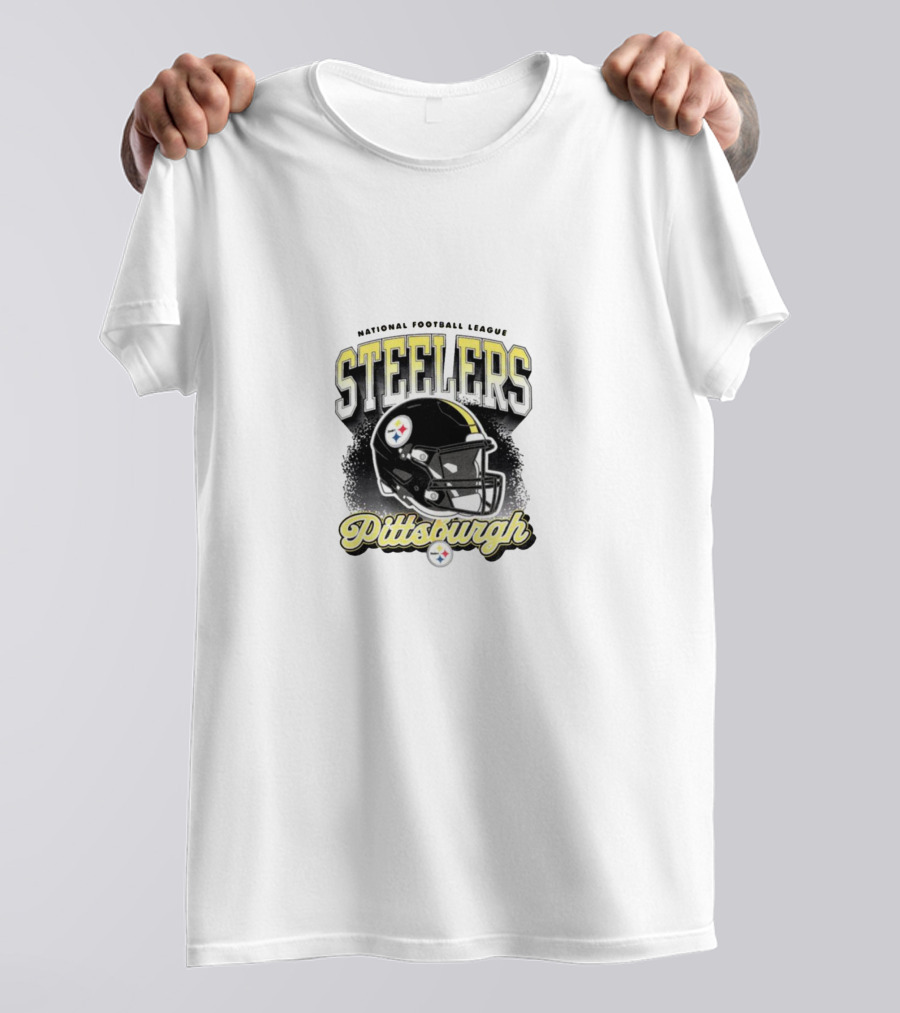 National Football League Steelers Pittsburgh Helmet T-Shirt