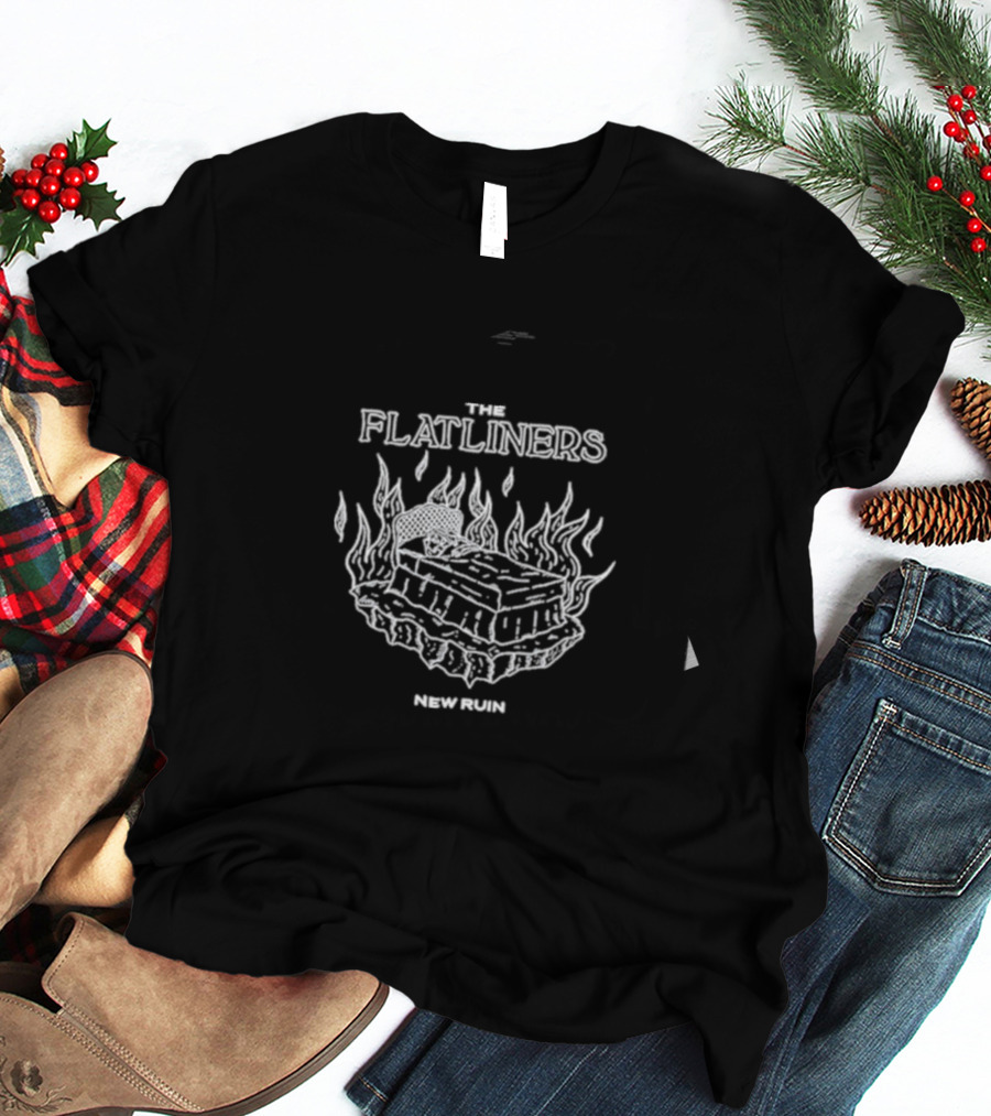 The Flatliners New Ruin Flaming Coffin T-Shirt