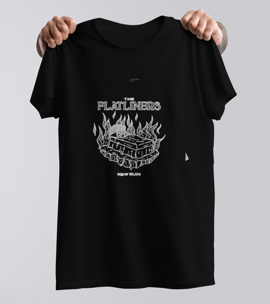 The Flatliners New Ruin Flaming Coffin T-Shirt