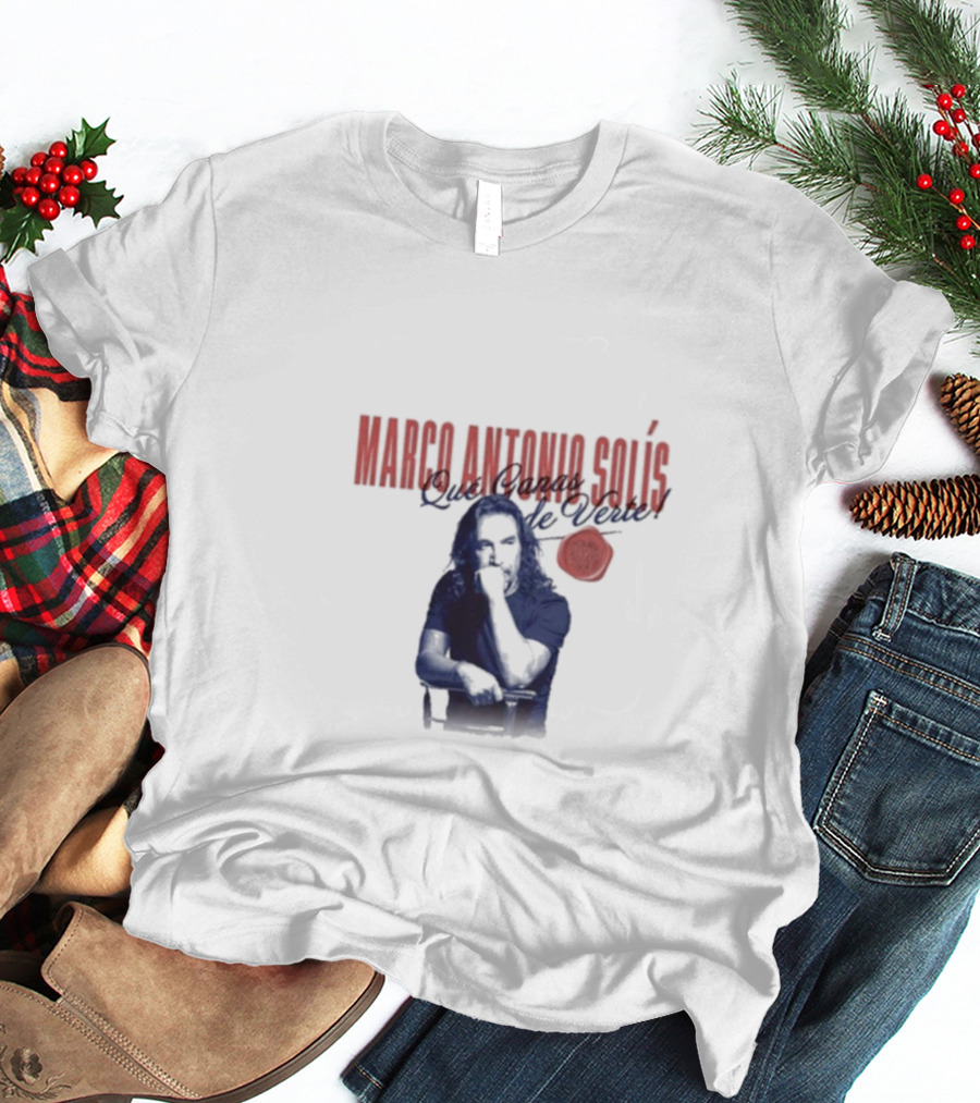 Marco Antonio Solís Quiéreme De Veras T-Shirt