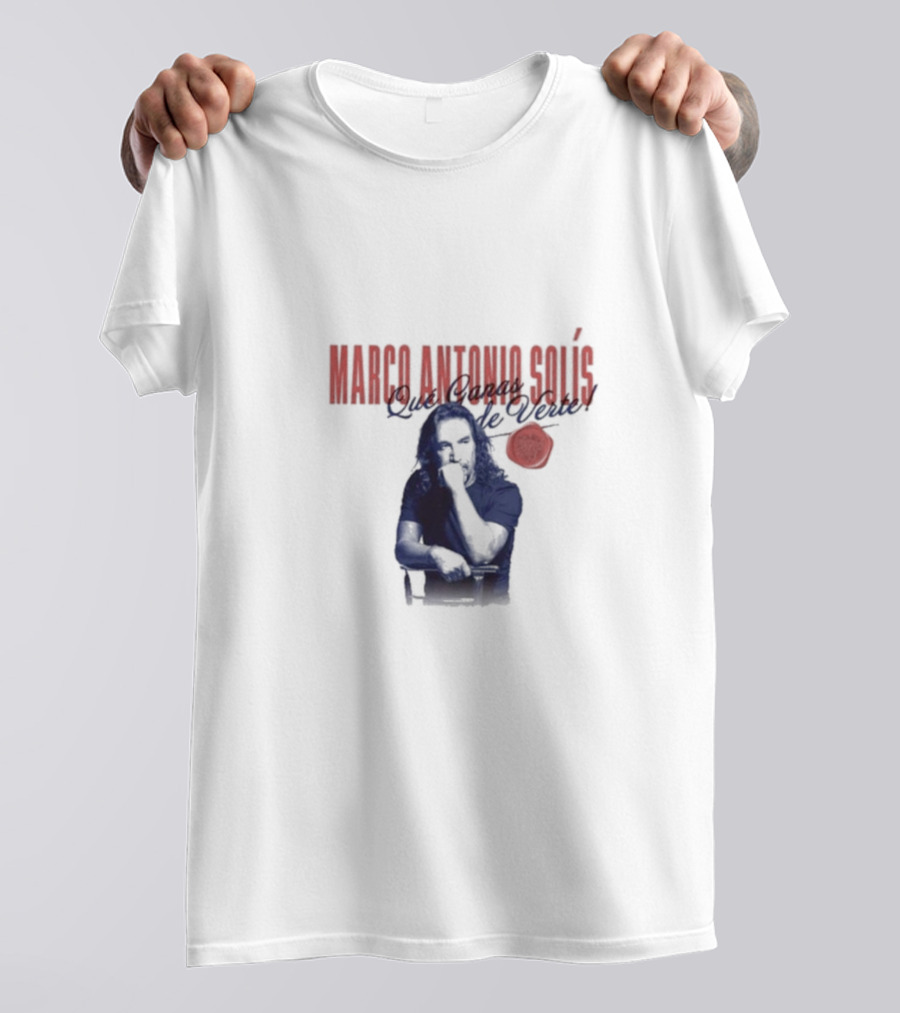 Marco Antonio Solís Quiéreme De Veras T-Shirt