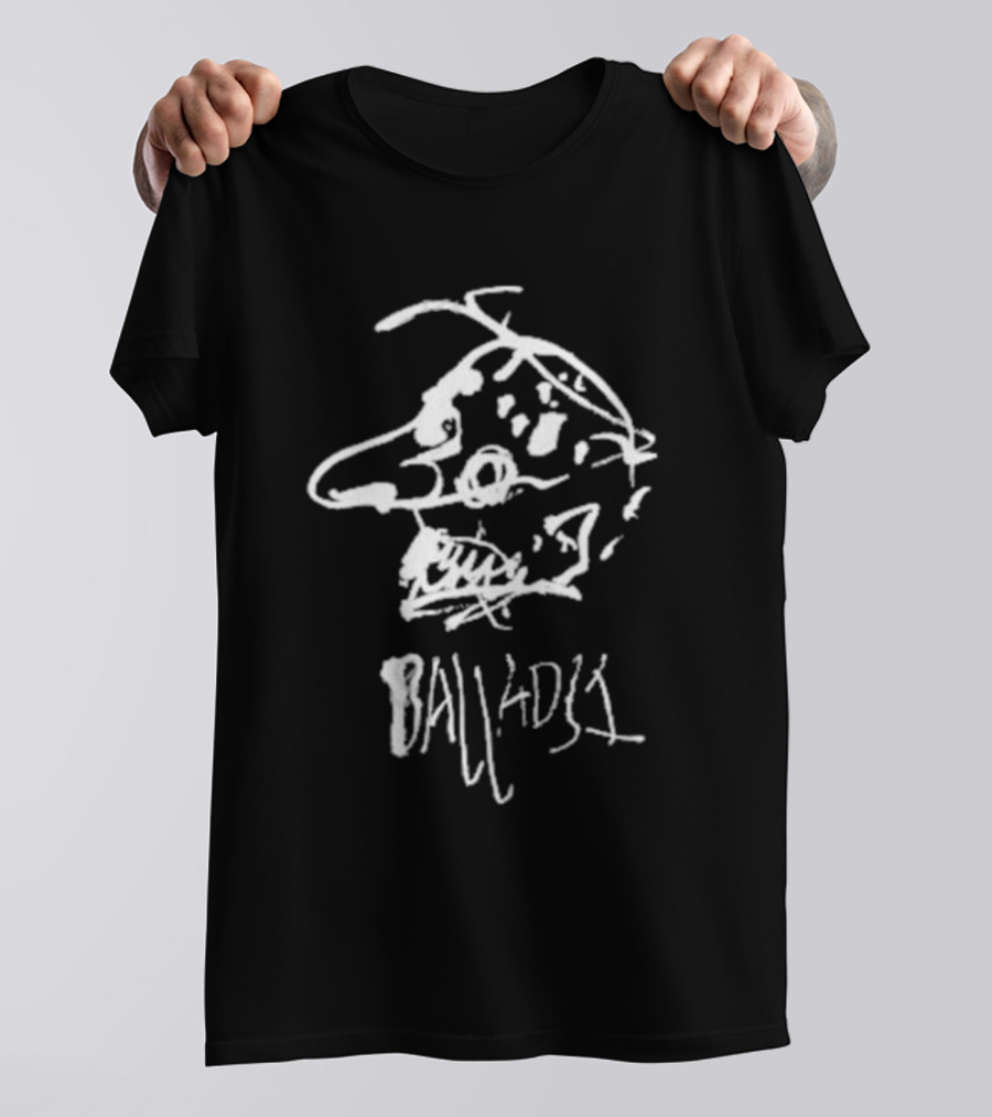 Ballads Anger Sketch Face T-Shirt