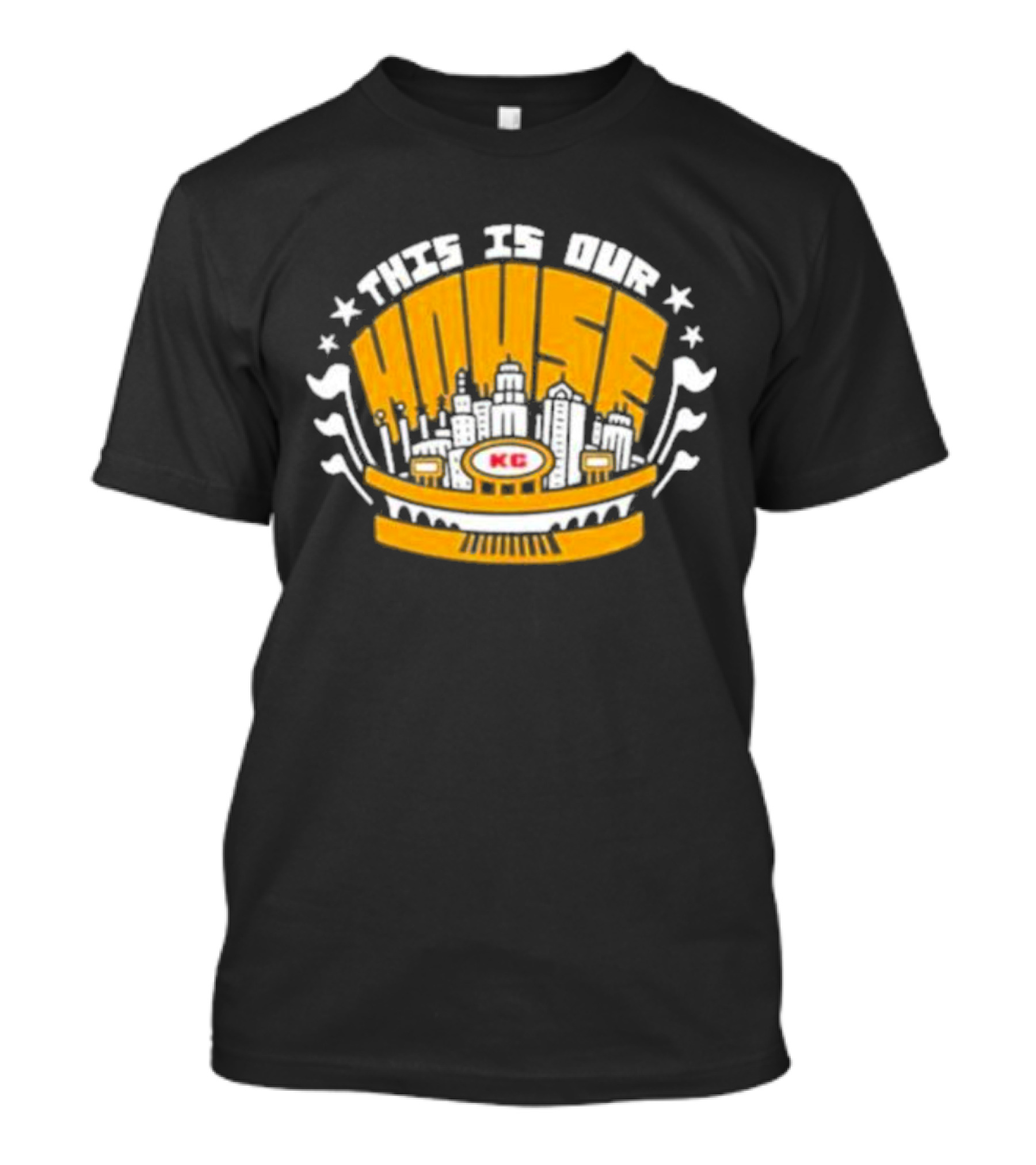 Kansas City Chiefs KC This Is Our House T-Shirt