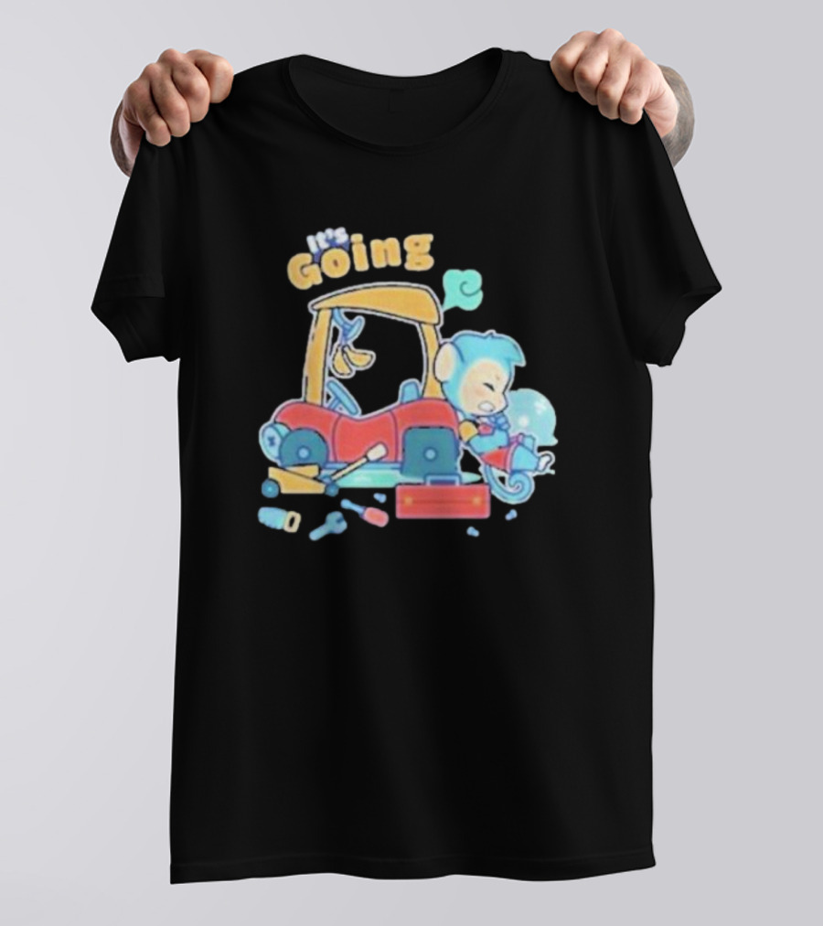 It's Going Car Mechanic Monkey With Tools T-Shirt