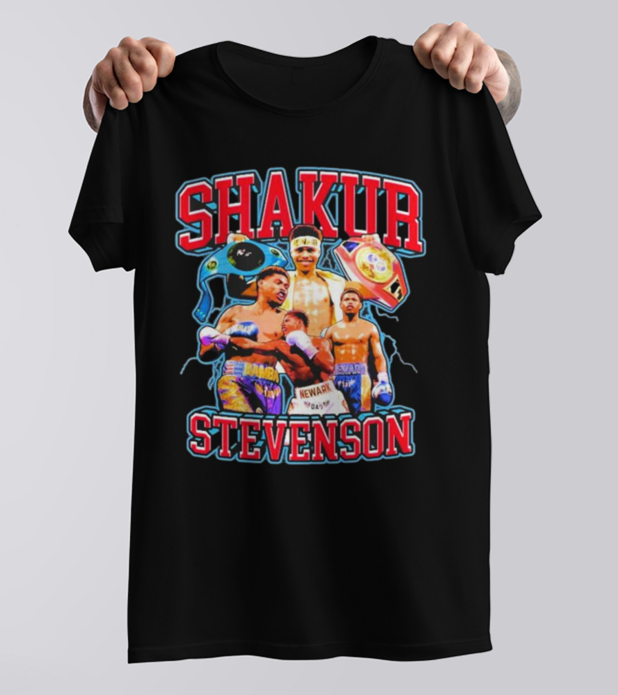 SHAKUR STEVENSON Boxing Champion Newark Baby T-Shirt