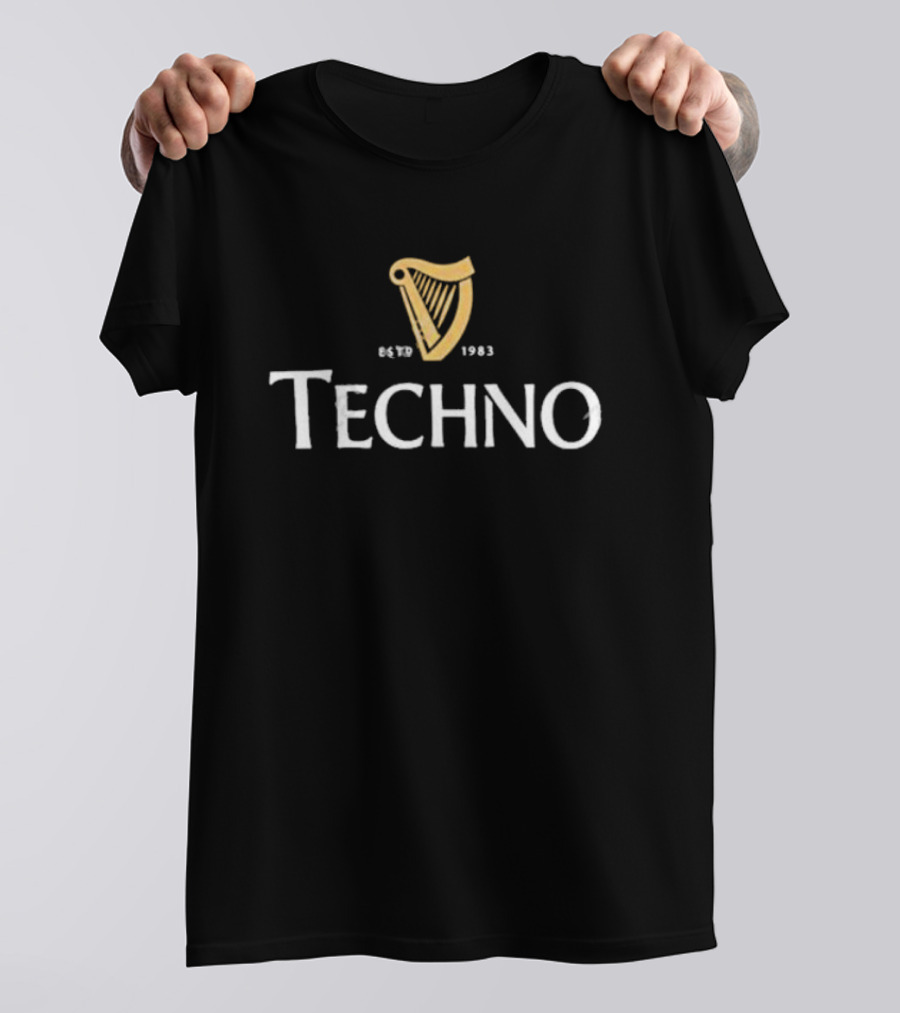 Techno EST 1983 Harp T-Shirt