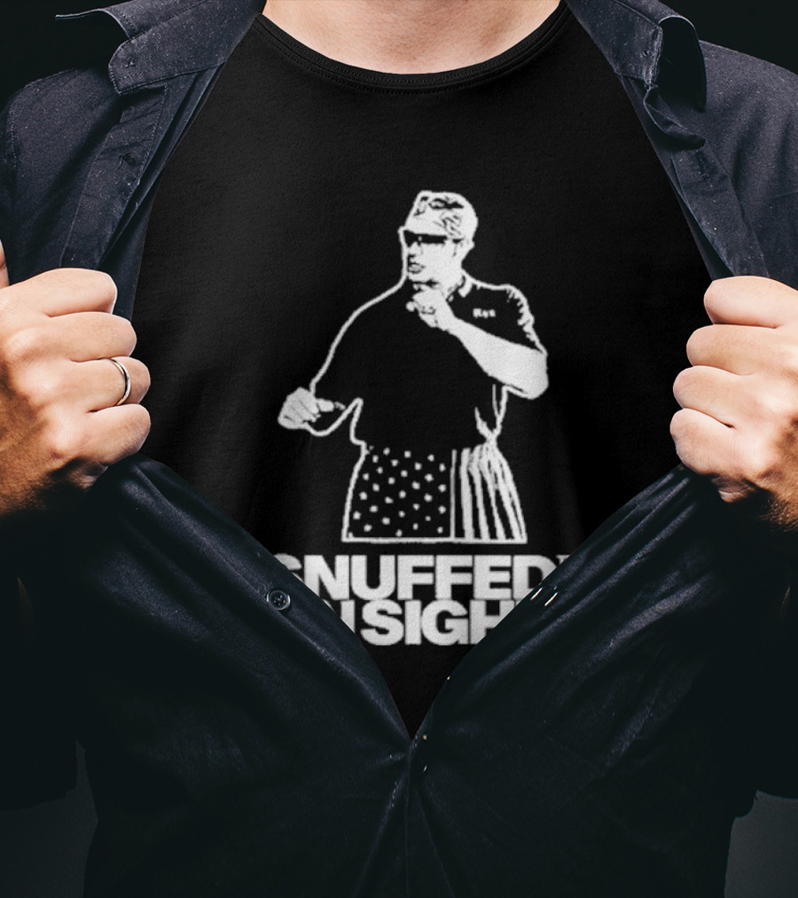 Snuffed On Sight American Flag Shorts T-Shirt