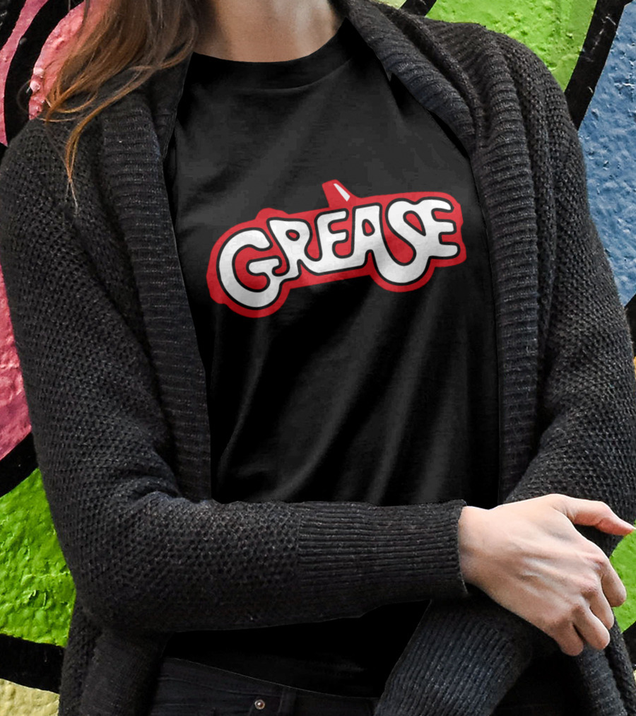 Grease Classic Red And White T-Shirt