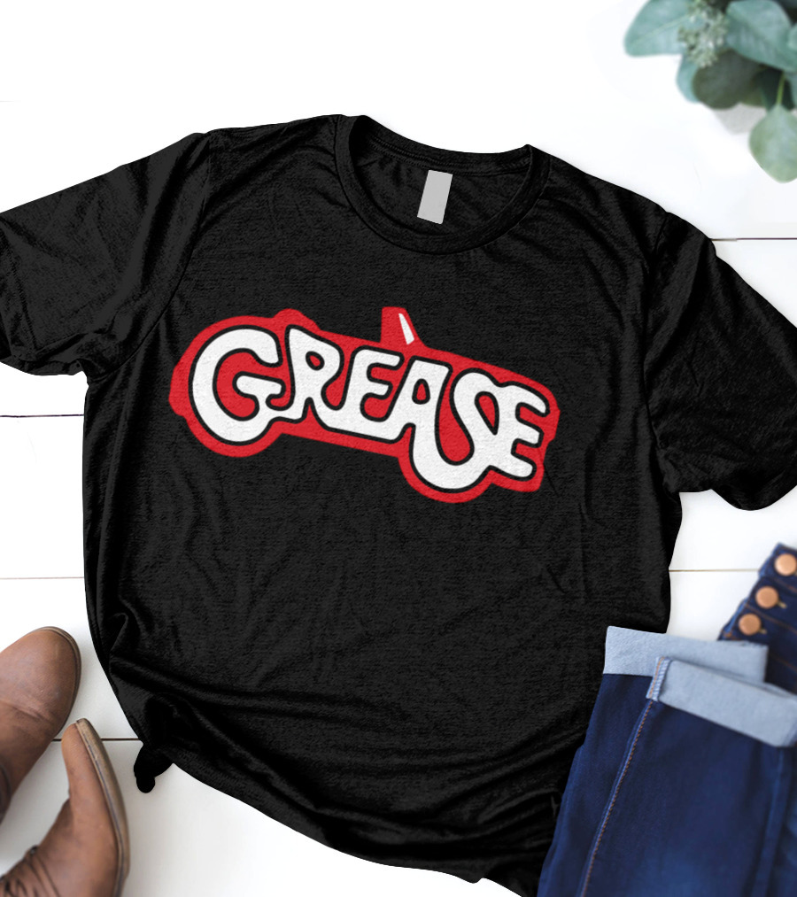Grease Classic Red And White T-Shirt
