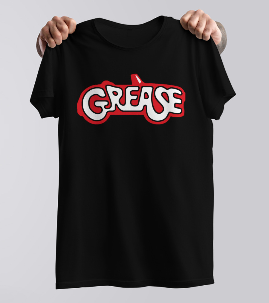 Grease Classic Red And White T-Shirt