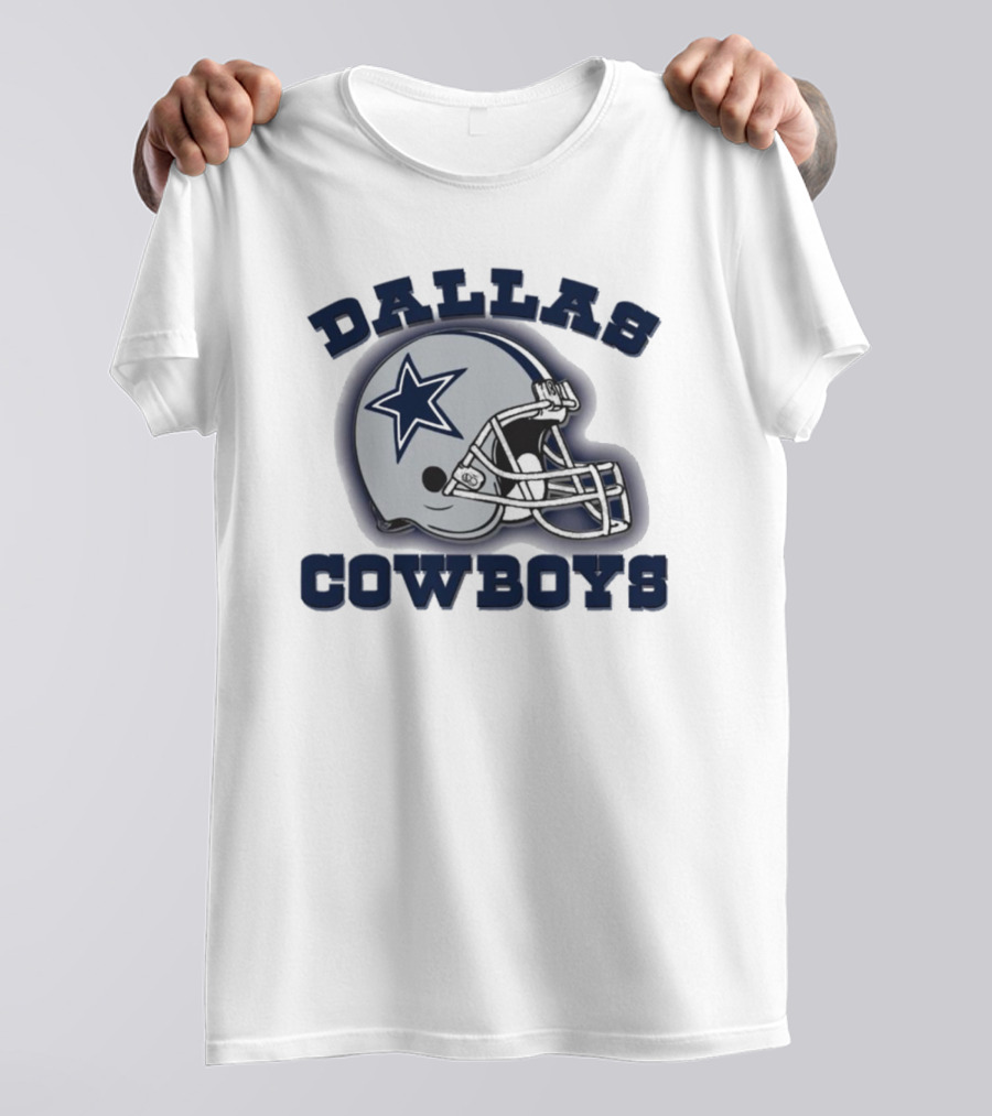 Dallas Cowboys Football Vintage Dallas Football Helmet Trendy Dallas Football Gifts For Cowboys Fans T-Shirt