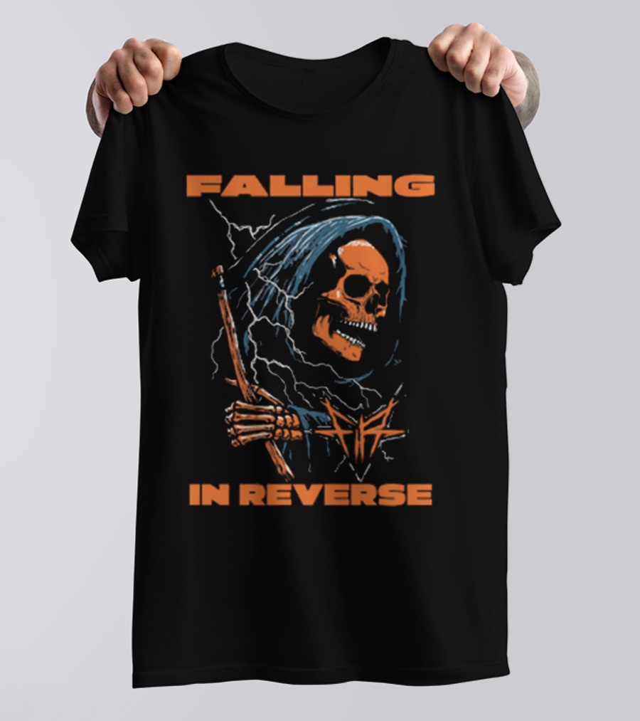Falling In Reverse Grim Reaper Lightning T-Shirt