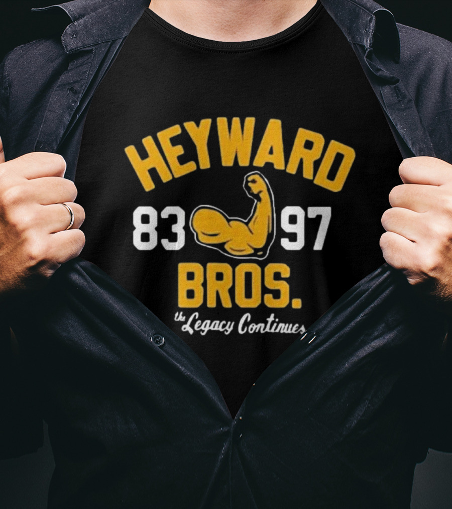 Heyward Bros 83-97 The Legacy Continues Muscular Arm T-Shirt