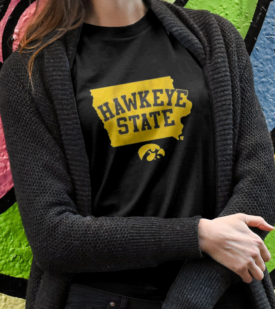 Hawkeye State Iowa Football T-Shirt