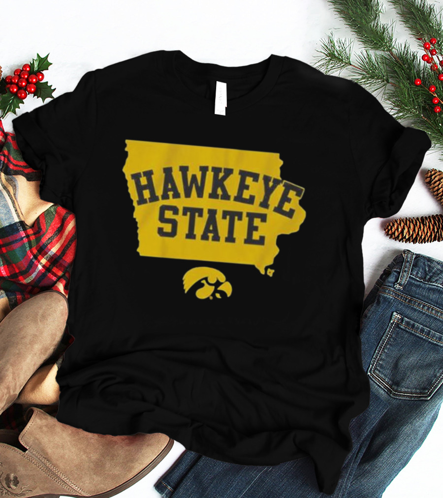 Hawkeye State Iowa Football T-Shirt
