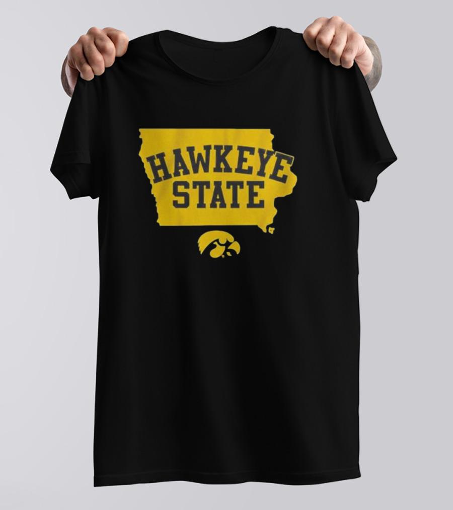 Hawkeye State Iowa Football T-Shirt