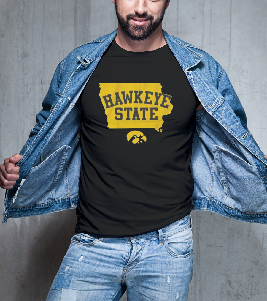 Hawkeye State Iowa Football T-Shirt