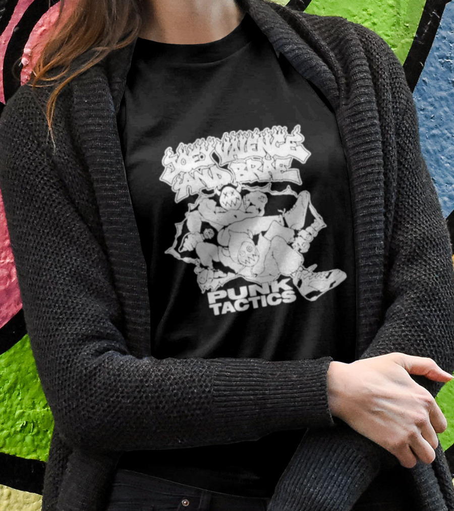 Joey Valence And Brae Punk Tactics Graffiti Character Duo T-Shirt