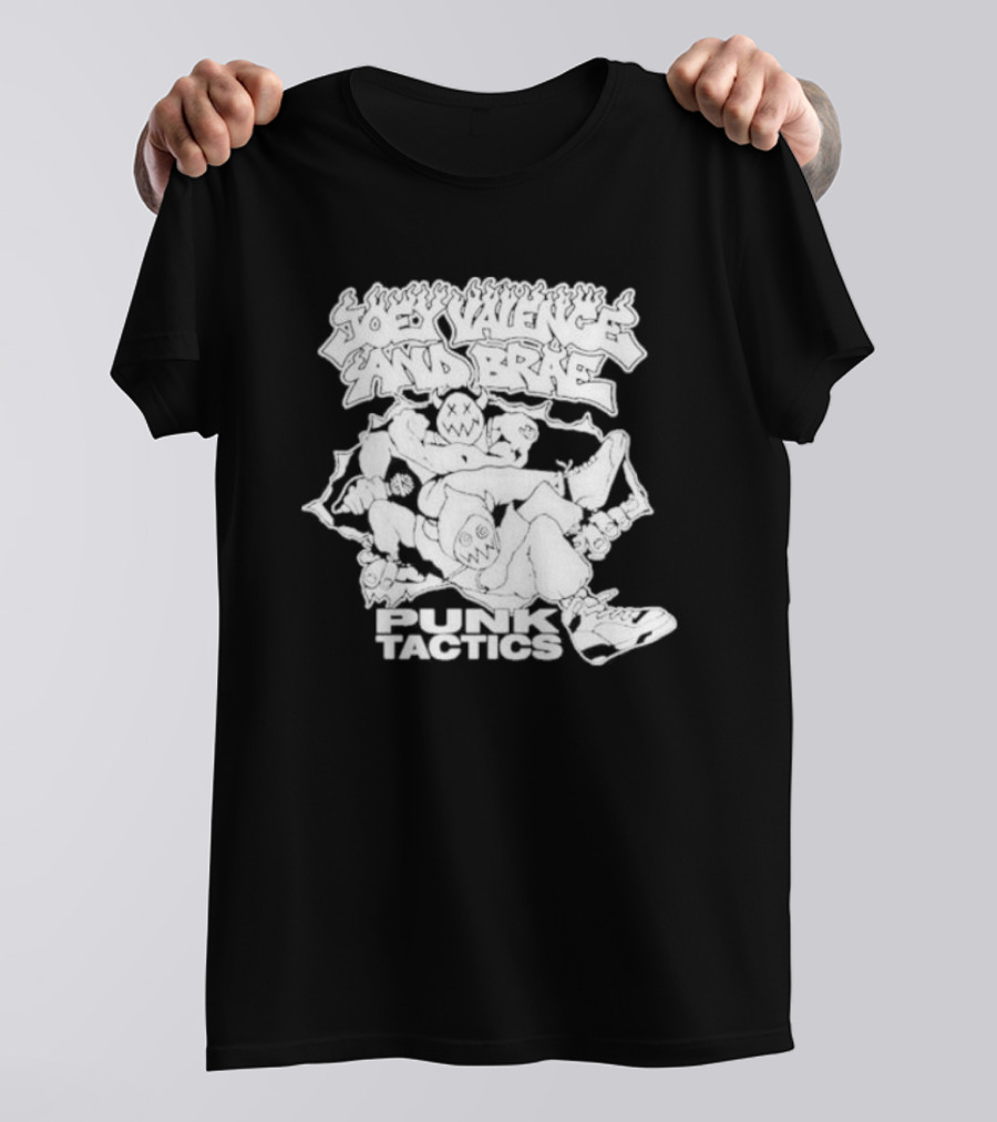 Joey Valence And Brae Punk Tactics Graffiti Character Duo T-Shirt
