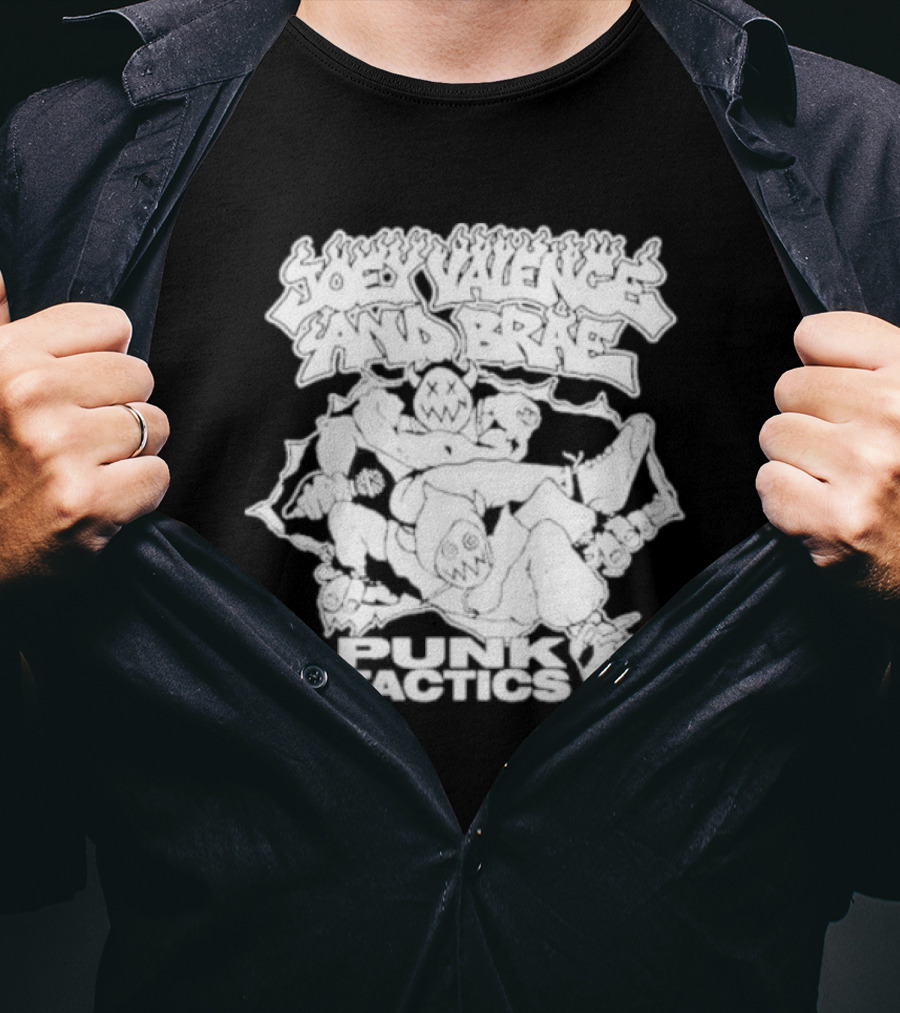 Joey Valence And Brae Punk Tactics Graffiti Character Duo T-Shirt