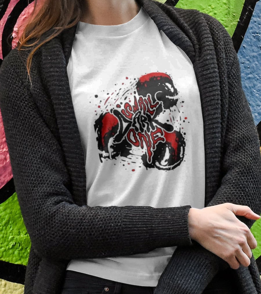 Small Dark One Ink Lil Darkie Symbolic Red And Black T-Shirt