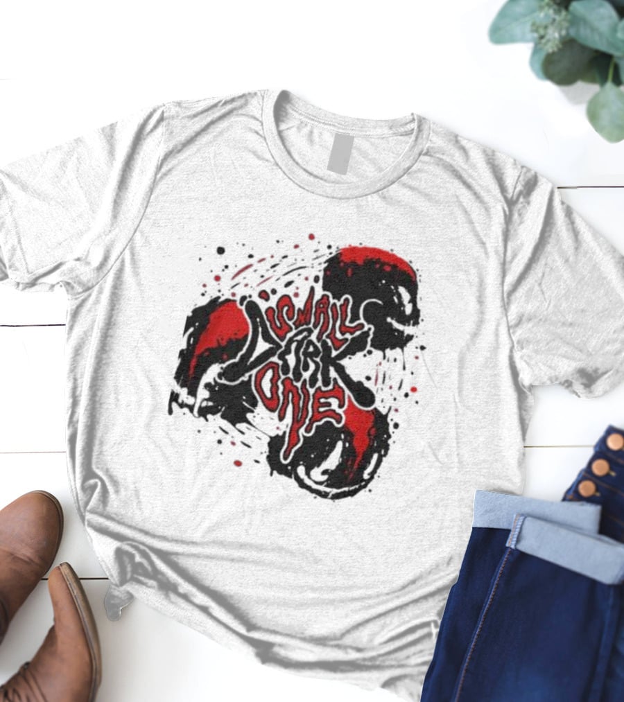 Small Dark One Ink Lil Darkie Symbolic Red And Black T-Shirt