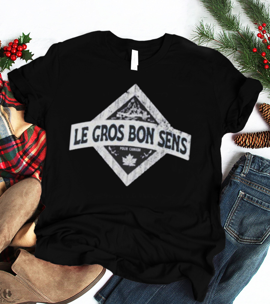 Poilievre Conservative Party Of Canada Le Gros Bon Sens Pour Canada Kangourou T-Shirt