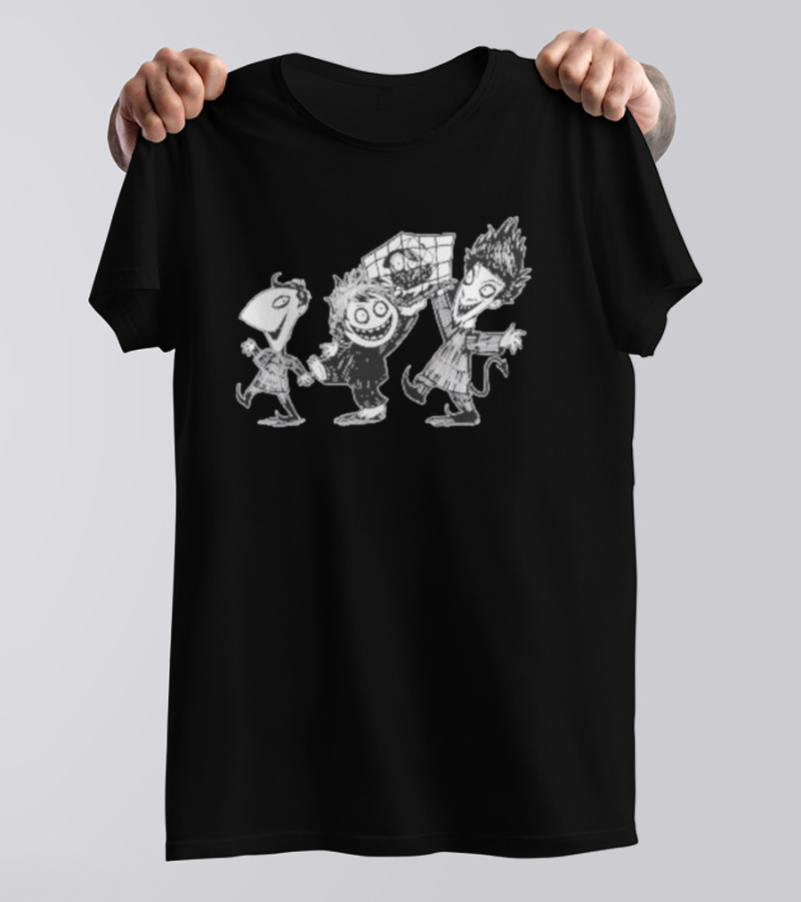 Oneyplays Nightmare Before Oney Halloween Characters T-Shirt