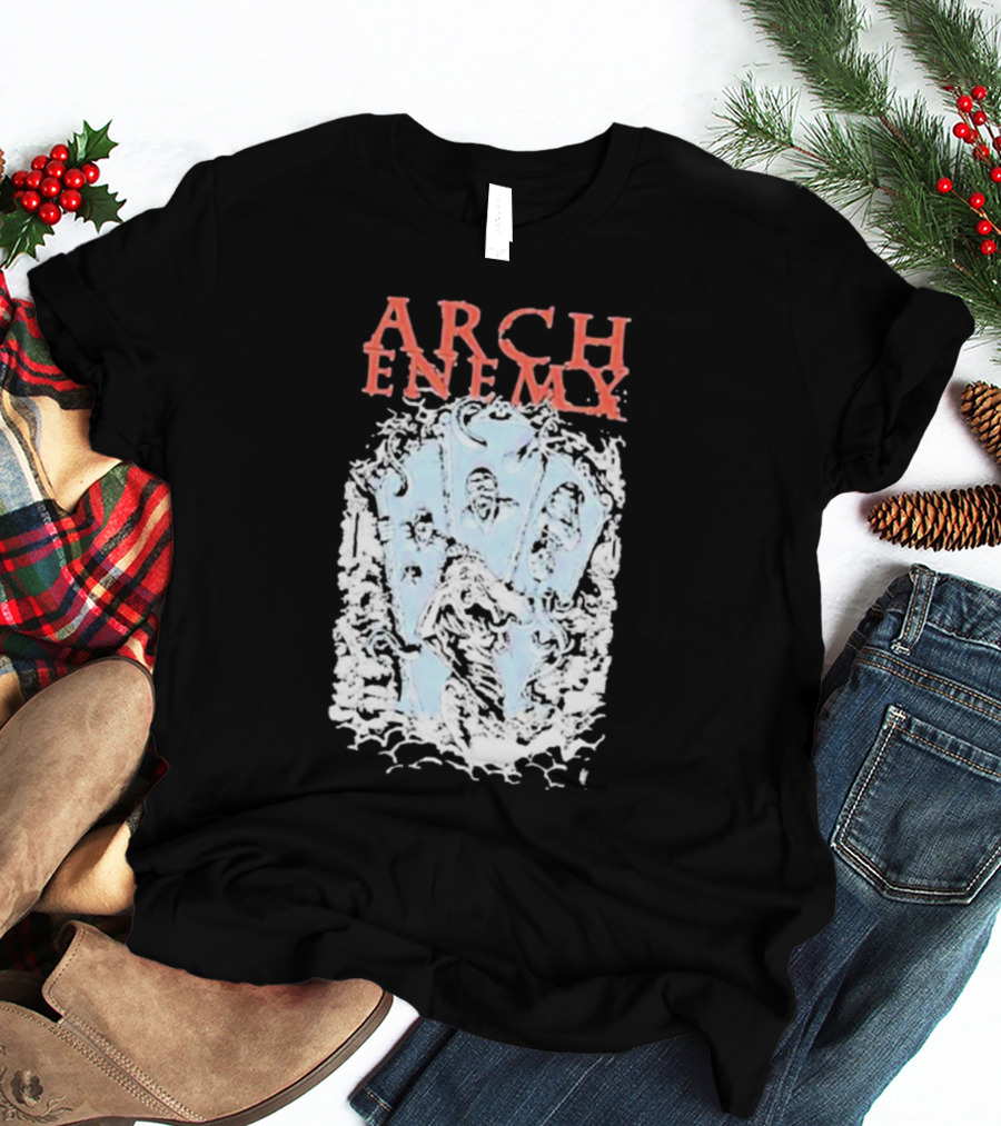 Rebellion Republic Merch Featuring Arch Enemy Mirror T-Shirt