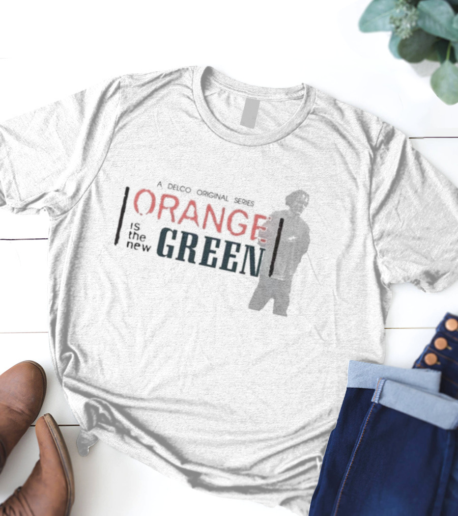 A Delco Original Series Orange Is The New Green Eagles Eagles Delco Criminal Captured T-Shirt