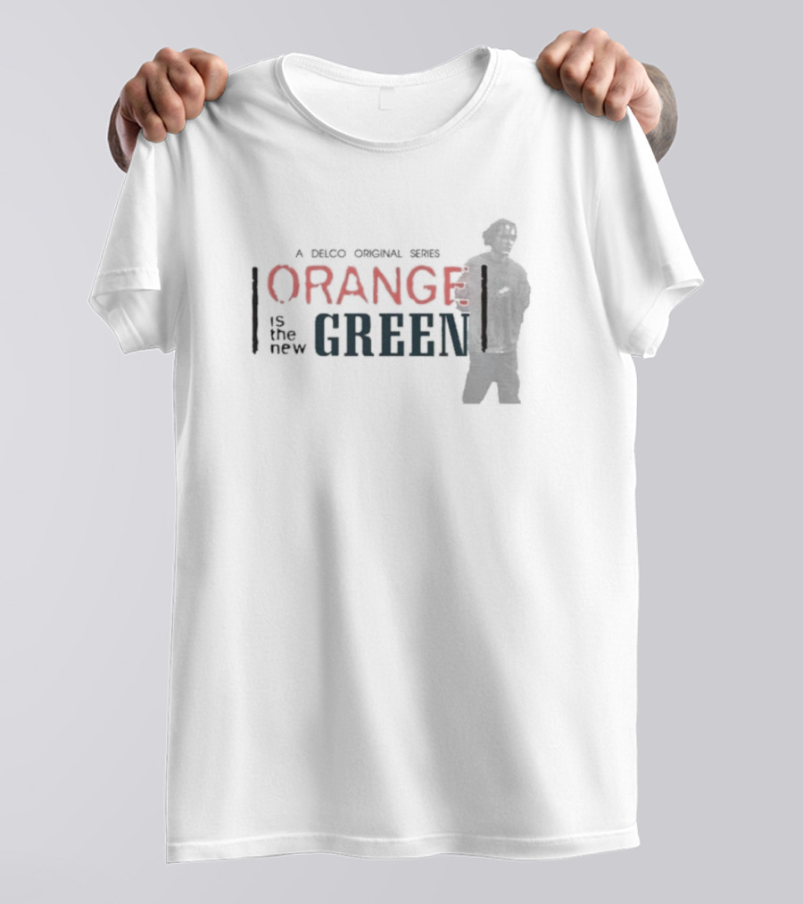 A Delco Original Series Orange Is The New Green Eagles Eagles Delco Criminal Captured T-Shirt