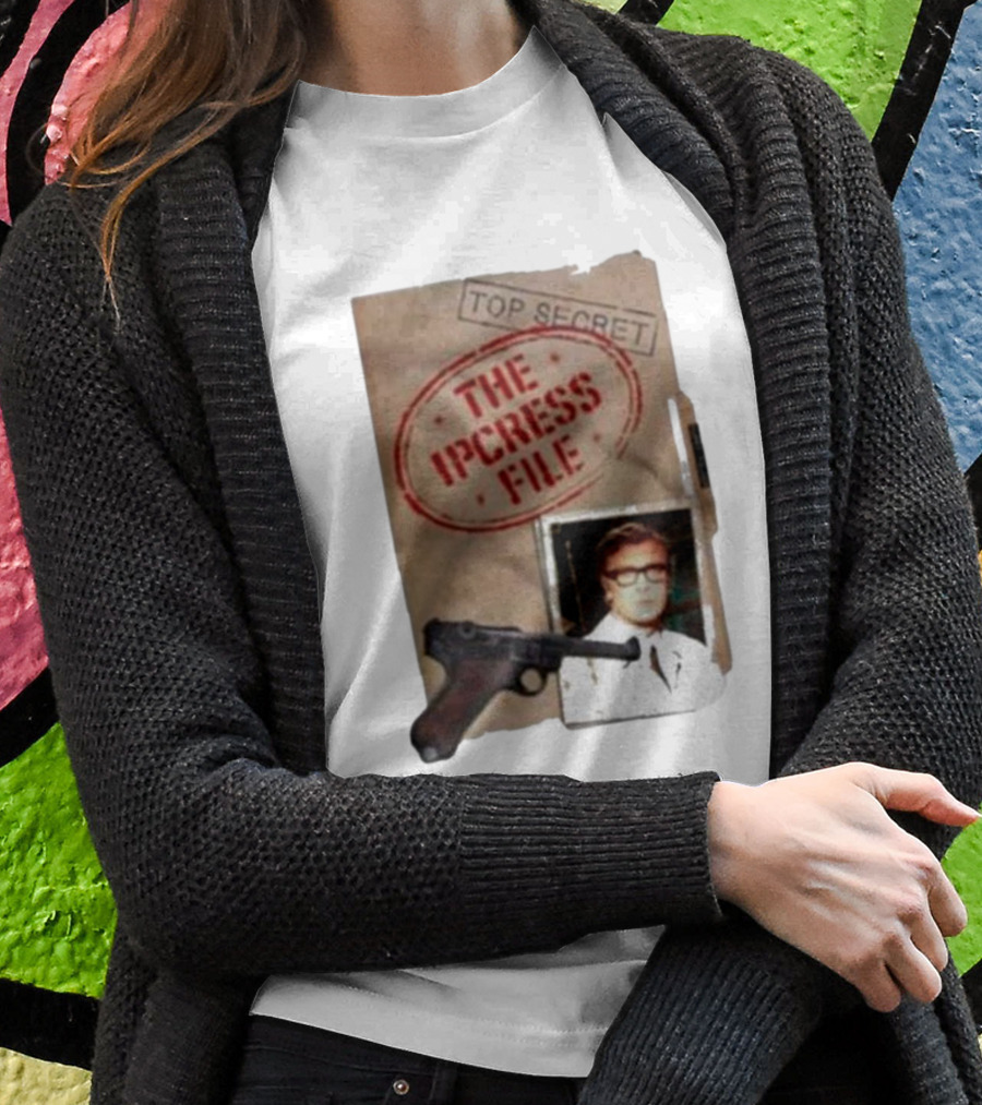 Top Secret File The Ipcress File Gun And Photograph T-Shirt