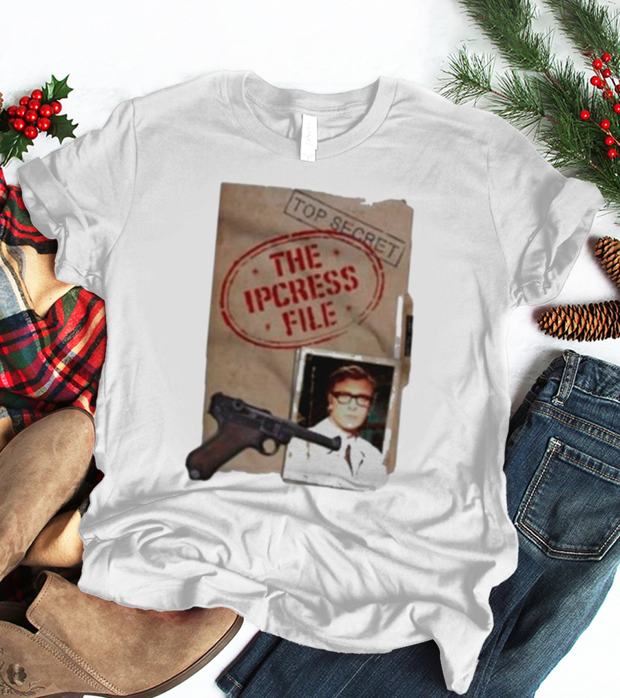 Top Secret File The Ipcress File Gun And Photograph T-Shirt