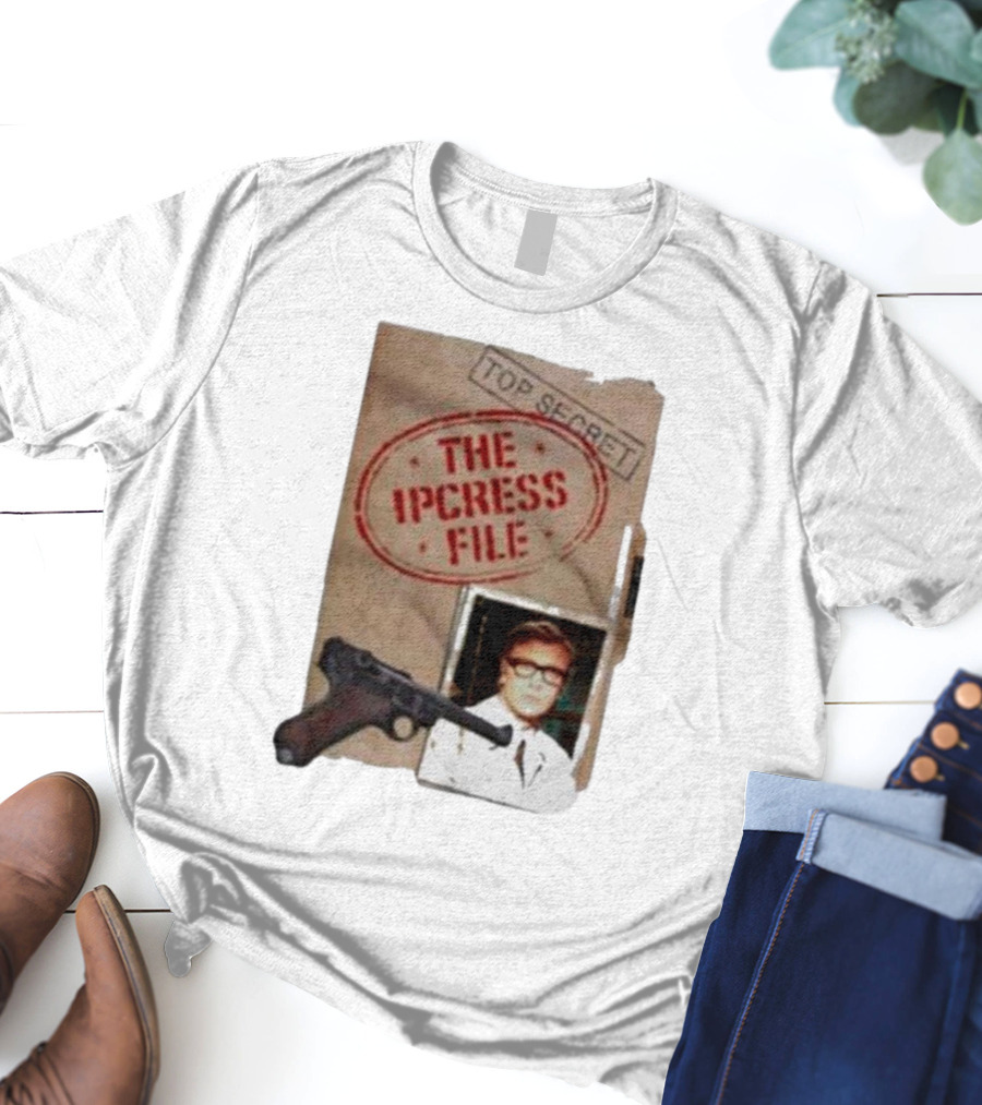 Top Secret File The Ipcress File Gun And Photograph T-Shirt