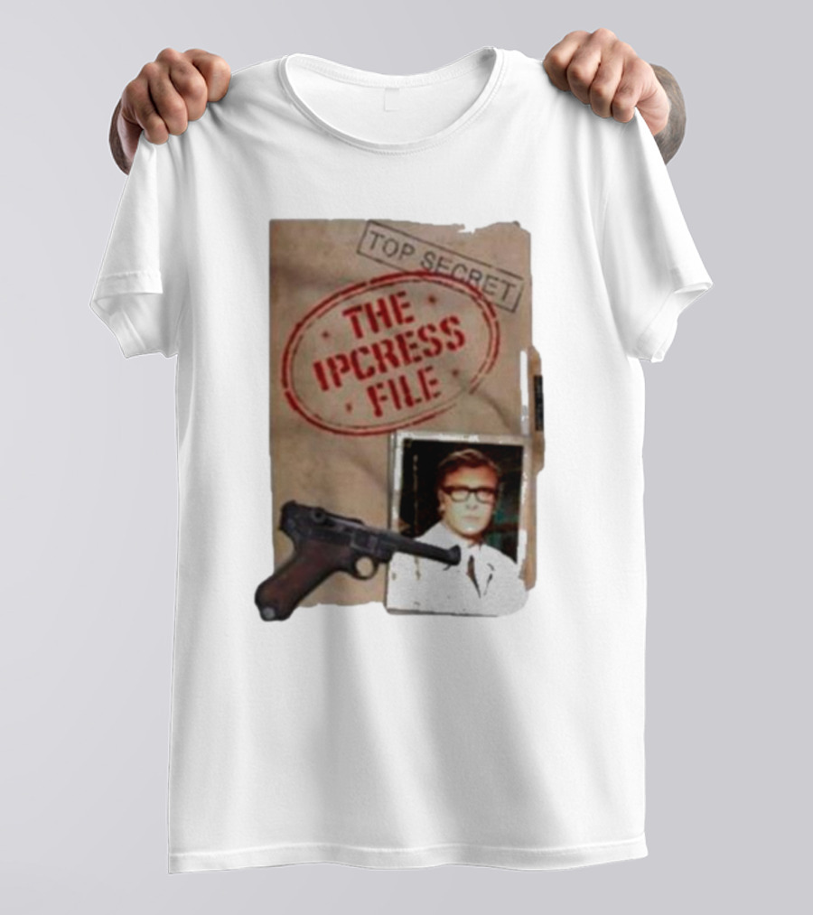 Top Secret File The Ipcress File Gun And Photograph T-Shirt