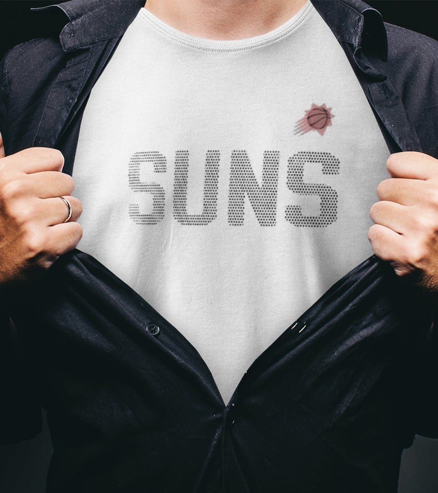 Phoenix Suns G-III 4Her By Carl Banks Suns Basketball Team T-Shirt