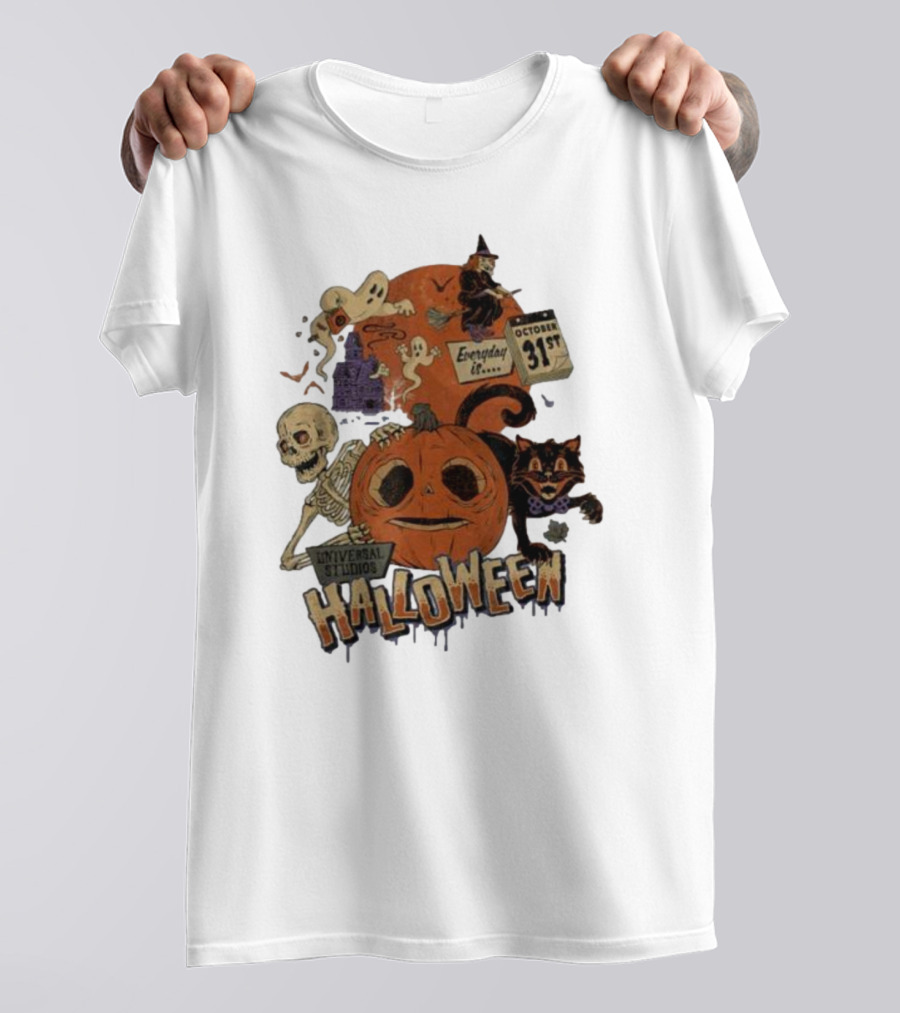 Universal Studios Halloween October 31st Everyday Is Halloween T-Shirt
