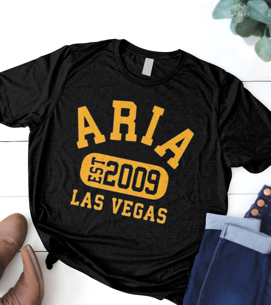 Aria Las Vegas Est 2009 Phil Hellmuth T-Shirt