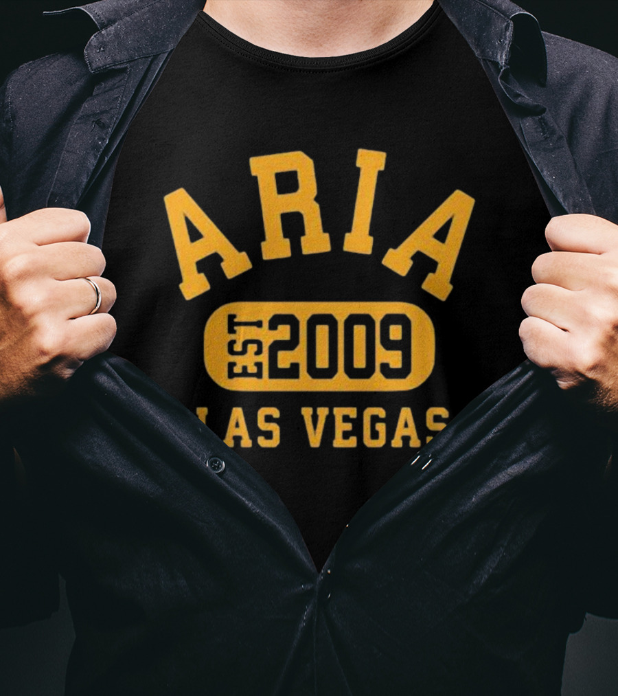Aria Las Vegas Est 2009 Phil Hellmuth T-Shirt