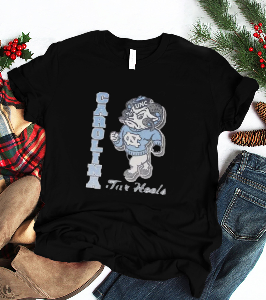Carolina Tar Heels UNC Vintage Ram Mascot T-Shirt