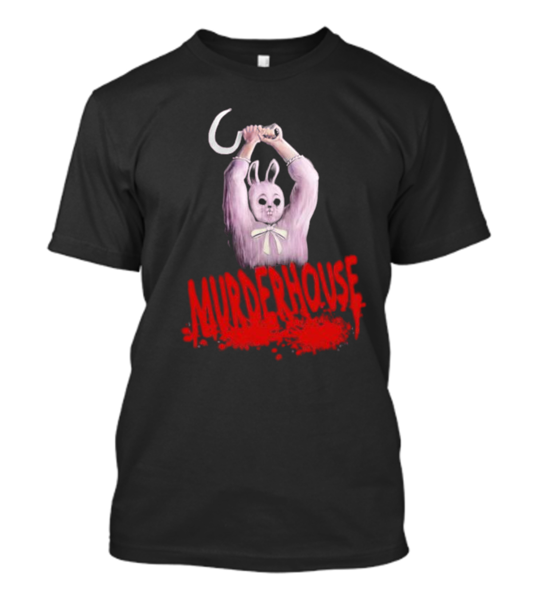 Puppet Combo Murder House Chungus Rabbit With Scythe T-Shirt