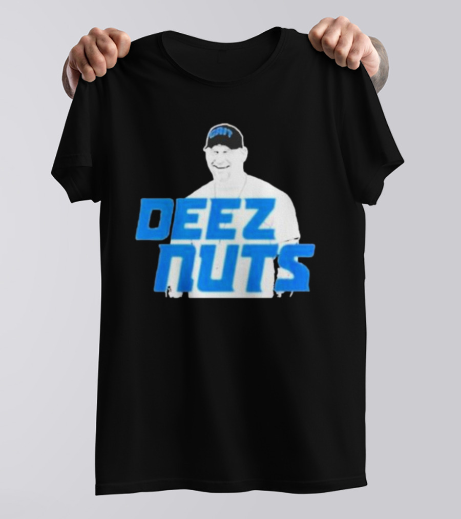 Dan Campbell Deez Nuts Detroit Lions Fan T-Shirt