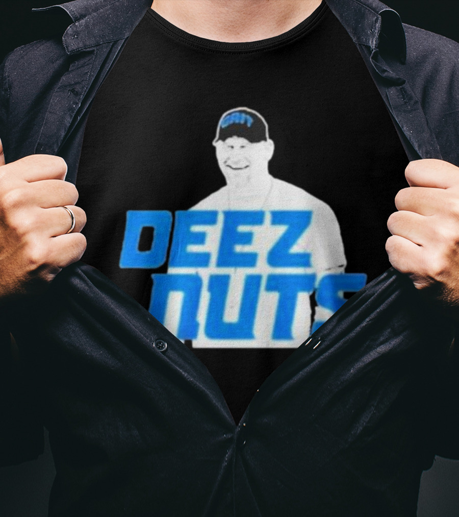Dan Campbell Deez Nuts Detroit Lions Fan T-Shirt
