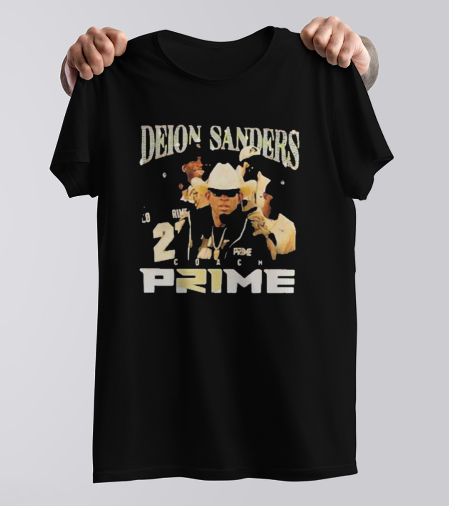 Deion Sanders Coach Prime 21 Football Legend Iconic T-Shirt
