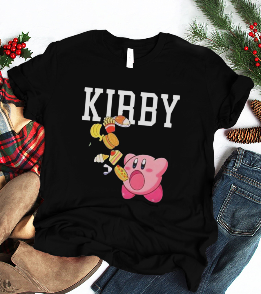 KIRBY Inhales Iconic Food For Power Up T-Shirt