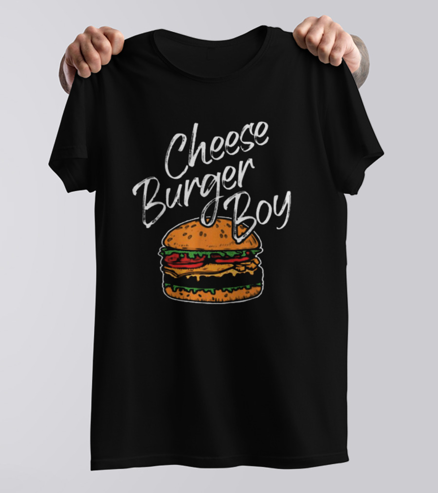 Cheeseburger Boy National Cheeseburger Day Classic Cheeseburger Enthusiast T-Shirt