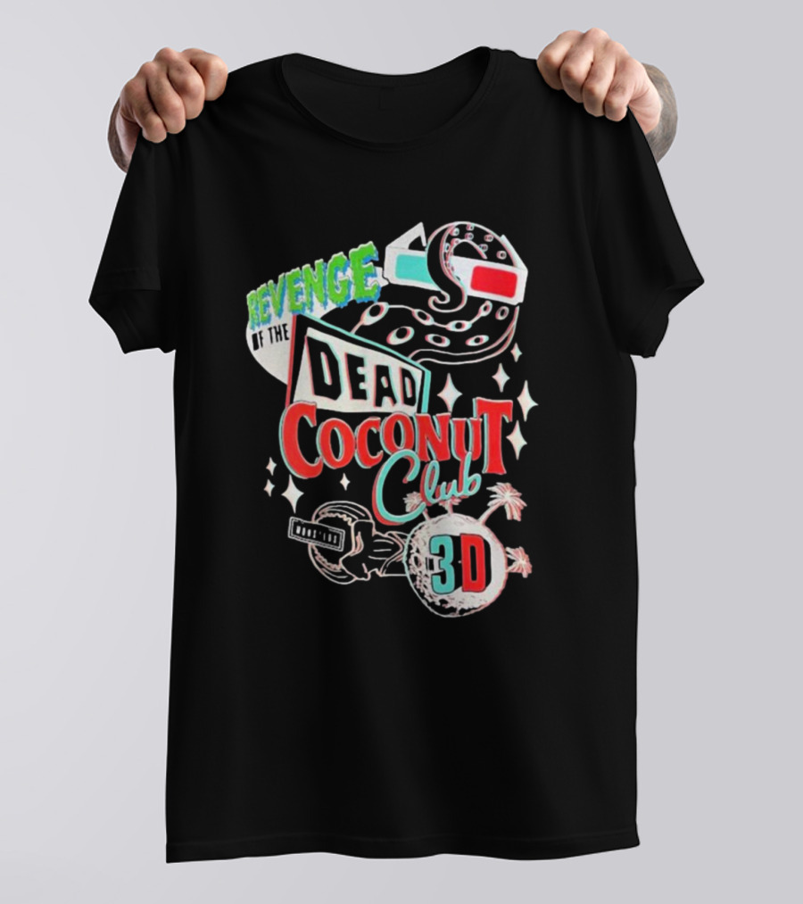 Universal Orlando Resort Revenge Of The Dead Coconut Club 3D Adventure T-Shirt