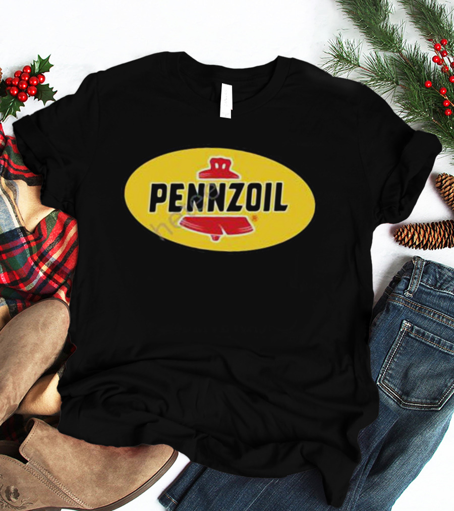 Ryan Blaney Pennzoil Racing Enthusiast Oval T-Shirt