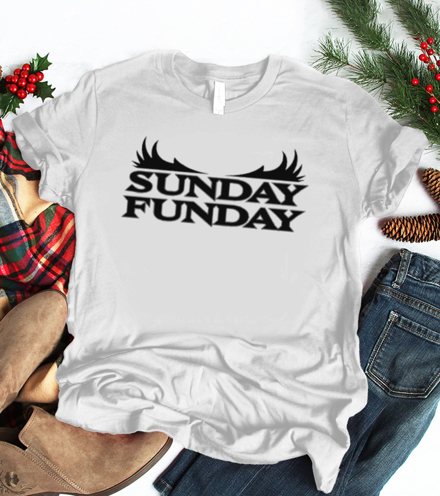Sunday Funday Baltimore Ravens Antlers T-Shirt